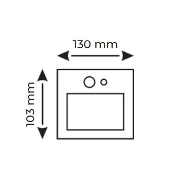 HELIOS HS 4024 20 Watt Sensörlü Solar Aplik - Beyaz Işık (6500K)