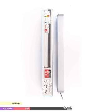 ACK AT03-00610 18 Watt 60 cm Nemliyer LED Etanj Armatür - Ilık Beyaz (4000K) - IP65 [OSRAM LED & ACK Driver]