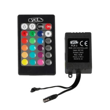 YCL PLR-2 6 Amper 72 Watt RGB Kumandası