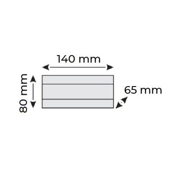 HELIOS HS 5653 12 Watt  Dış Mekan LED Aplik - Gün Işığı (3200K)