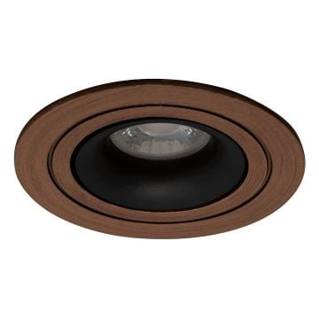 goldX ZE773-BE 12 Watt Bakır Eskitme Sıva Altı Yuvarlak LED Spot (SAMSUNG LED & EAGLERISE Driver)