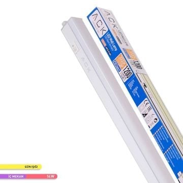 ACK AN10-01400 14 Watt 120 cm T5 LED Bant Armatür - Gün Işığı (3000K)