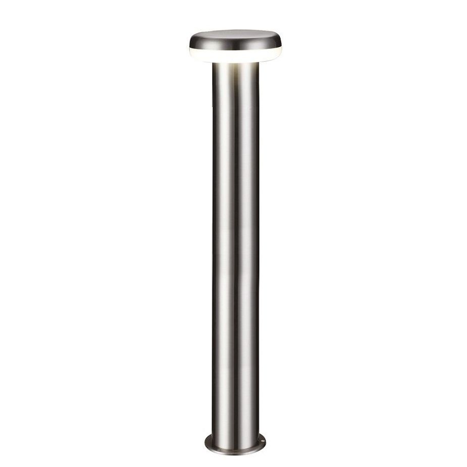 YCL YBH 1025 7 Watt 80 cm Saten Kasa LED Bollard Armatür - Beyaz Işık (6500K) - IP65