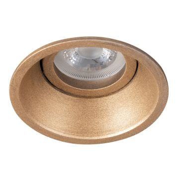 goldX ZE646-BRE 12 Watt Bronz Eskitme Sıva Altı Yuvarlak LED Spot (SAMSUNG LED & EAGLERISE Driver)