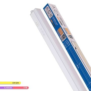 ACK AN10-01100 11 Watt 90 cm T5 LED Bant Armatür - Gün Işığı (3000K)