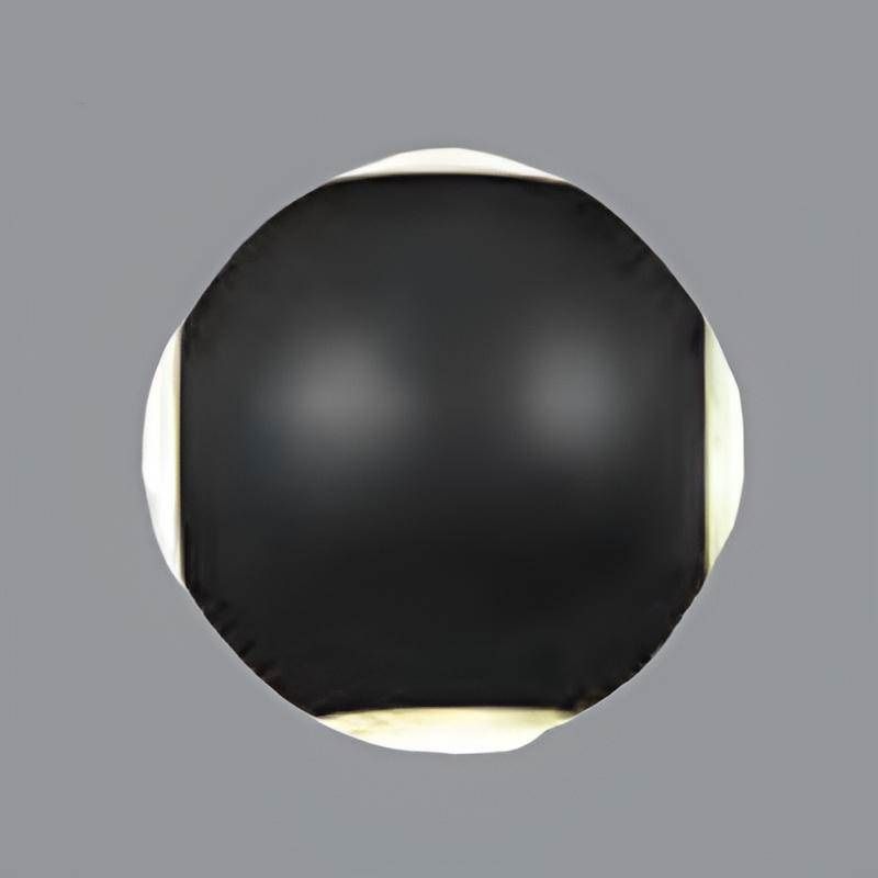 K2 GLOBAL KDA751 8 Watt Siyah Dört Yönlü Dış Mekan LED Aplik - Gün Işığı (3000K) - ABS Plastik