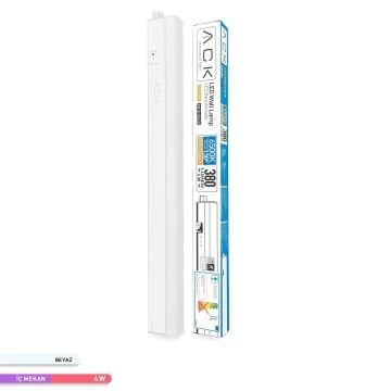 ACK AN10-00430 4 Watt 30 cm T5 LED Bant Armatür - Beyaz Işık (6500K)