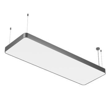 GOYA GY 8119-60x180 Siyah/Beyaz Kasa 288 Watt 60x180 cm Dikdörtgen Lineer Sarkıt Armatür