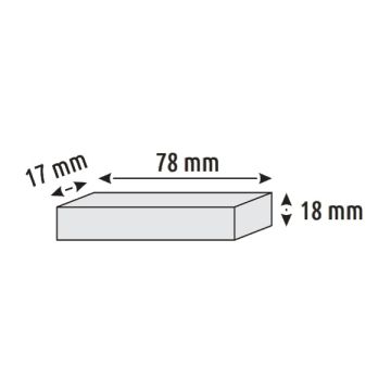 HELIOS HS 3441 12 Volt 24 Watt 2 Amper Plastik Mini Trafo