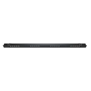GOYA GY 8024-120 Siyah/Beyaz Kasa 40 Watt 124 cm Sıva Altı Lensli Lineer Armatür