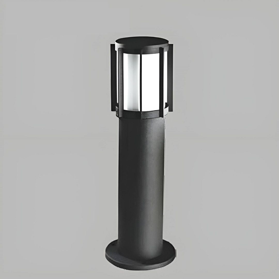 YCL YBH 3031 40 cm Kafesli Bollard Armatür - PC Gövde - E27 Duylu