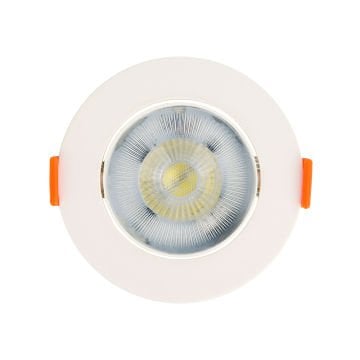HOROZ 016-053-0007 7 Watt Sıva Altı Beyaz Yuvarlak LED Spot (PC Kasa)