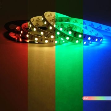 ACK AS01-00309 12 Volt 14.4 Watt/Metre RGB Şerit Led [5 Metre]