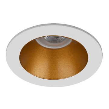 goldX ZE708-WH-G 12 Watt Sıva Altı Beyaz-Gold Yuvarlak LED Spot (SAMSUNG LED & EAGLERISE Driver)