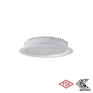 inoled 3702-03 8 Watt TSE Sertifikalı Sıva Altı Downlight Armatür - Ilık Beyaz (4000K)
