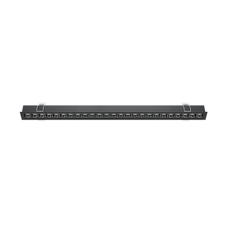 GOYA GY 8025-60 Siyah/Beyaz Kasa 40 Watt 94 cm Sıva Altı Lensli Lineer Armatür