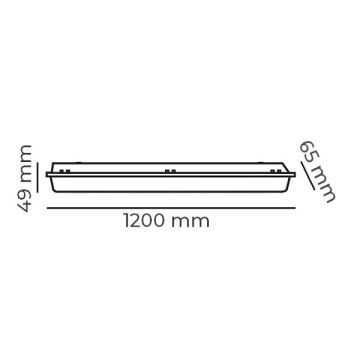 DÜNYA LED HS813 36 Watt 120 cm Nemliyer LED Etanj (IP65)