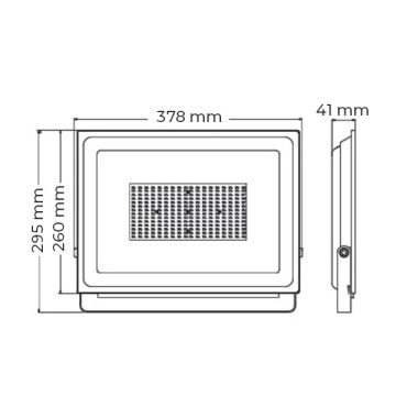 Braytron BT60-09402 150 Watt LED Projektör - Gün Işığı (3000K)