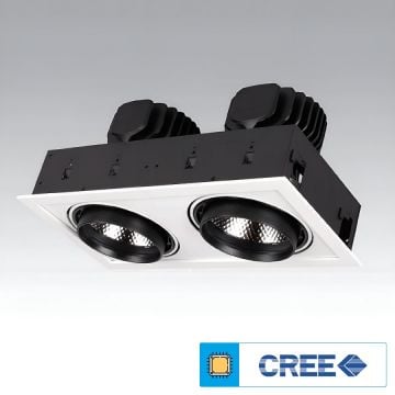 EGGE EGC-8242 2x42 Watt LED Mağaza Spotu (CREE LED) - Gün Işığı (3000K)