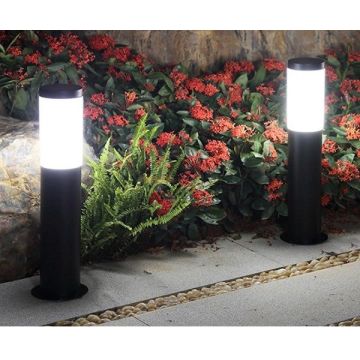 K2 GLOBAL KBA768 Siyah 80 cm Kule Bollard Armatür (ABS Plastik)