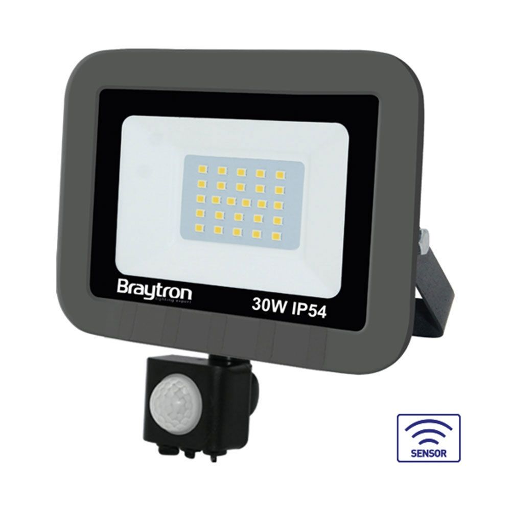Braytron BT61-23002 30 Watt Sensörlü LED Projektör - Gün Işığı (3000K)