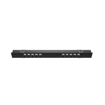 GOYA GY 8024-60 Siyah/Beyaz Kasa 20 Watt 64 cm Sıva Altı Lensli Lineer Armatür