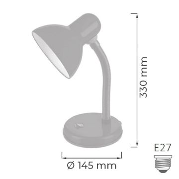 DÜNYA LED HS3601 Sarı Masa Lambası