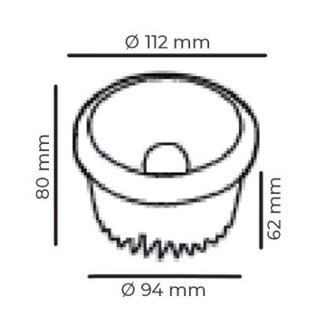 DÜNYA LED HS1321 25 Watt AR111 LED Ampul