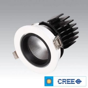 EGGE EGG-6630 Siyah/Beyaz Kasa 2x30 Watt İkili LED Mağaza Spotu (CREE LED) - Gün Işığı (3000K)