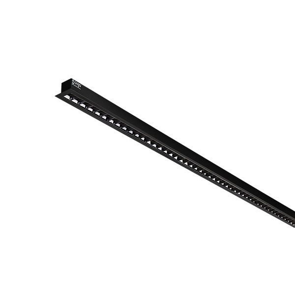GOYA GY 8025-15 Siyah/Beyaz Kasa 10 Watt 19 cm Sıva Altı Lensli Lineer Armatür (SAMSUNG/OSRAM LED)
