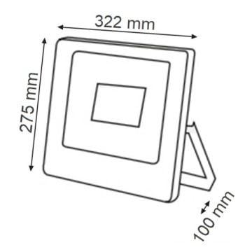 K2 GLOBAL KLF197 200 Watt LED Projektör