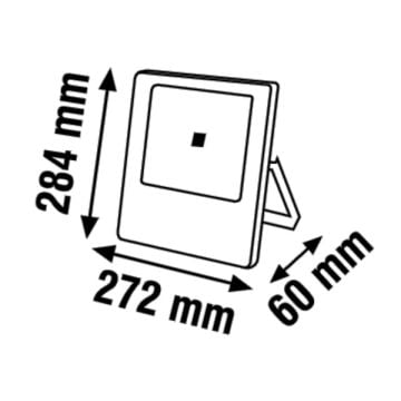 K2 GLOBAL KLF160B 50 Watt Sensörlü LED Projektör