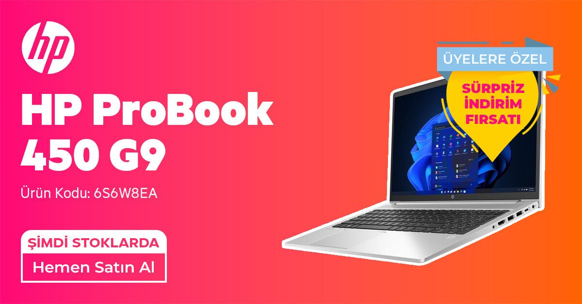 HP Probook 450 G9 Laptop Fiyatları