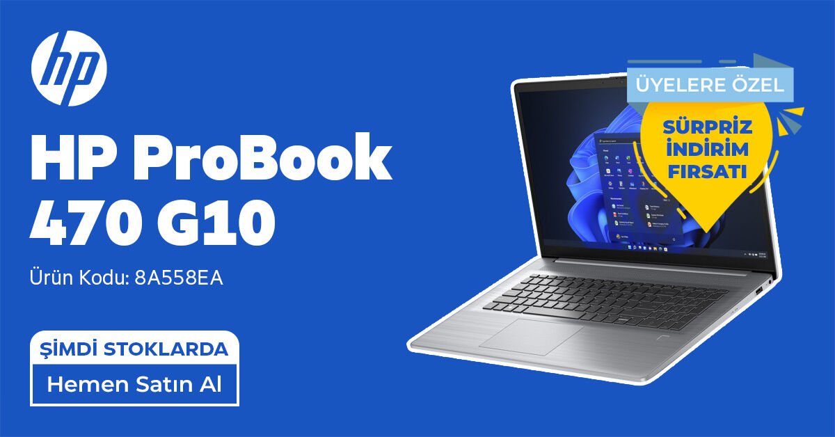 HP Probook 470 G10 Notebook Fiyatları