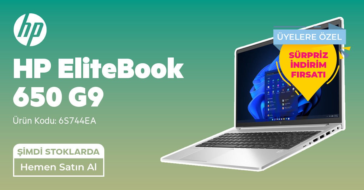 HP EliteBook 650 G9 Notebook Fiyatları