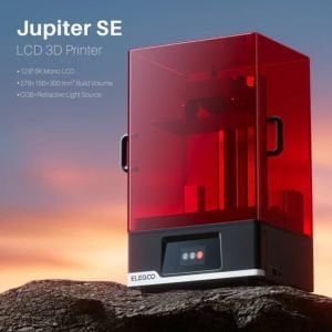 Elegoo Jupiter SE 6K Reçine 3D SLA Yazıcı