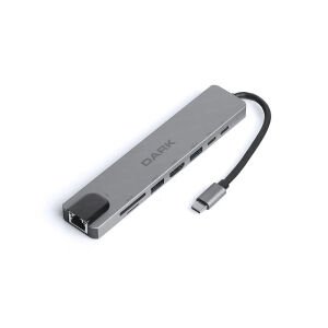 DARK USB 3.1 Type-C 8 in 1 Ethernet / HDMI / K.OKU