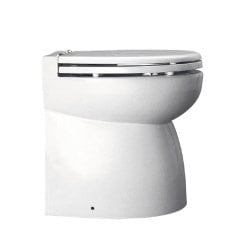 Delux Standart Elektrikli Sessiz Tuvalet Bideli 12V