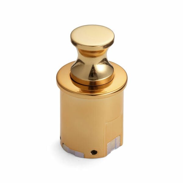 Sugatsune PKL-08/GA Push Buton Yuvarlak Kilit Sarı