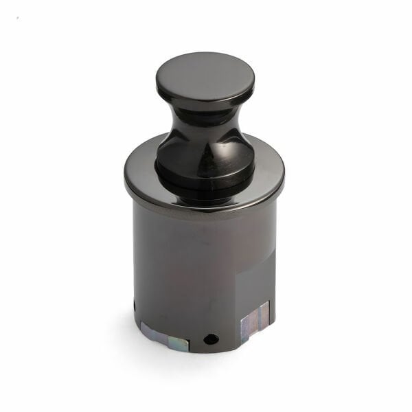 Sugatsune PKL-08/BN Push Buton Yuvarlak Kilit Siyah