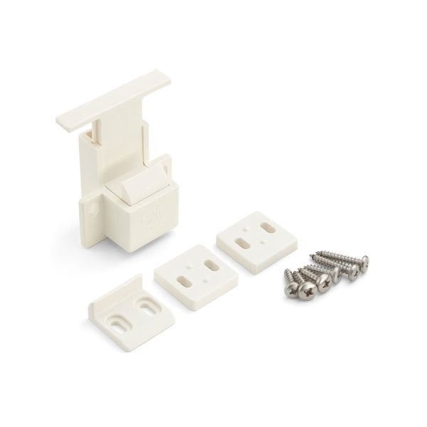Sugatsune AK-60WT Lamp Basma Düğmesi Mandalı Beyaz
