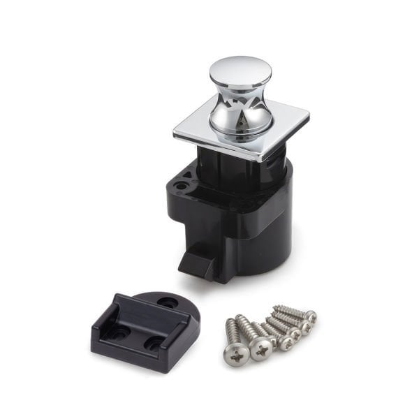 Sugatsune DPL-SQ-CR Lamp Push Knob Latch Krom