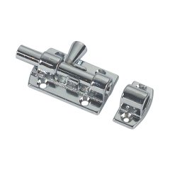 Sürgü Kapı Kilidi Kromaj 90x30mm