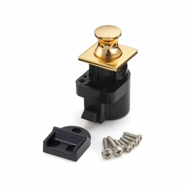 Sugatsune DPL-SQ-G Lamp Push Knob Latch Sarı