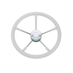 Dümen Simidi T9W Paslanmaz Çelik-Poliüretan Çerçeve Ø350mm