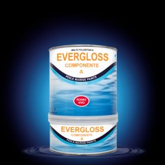 Son Kat Poliüretan Boya Evergloss Kırmızı 1lt