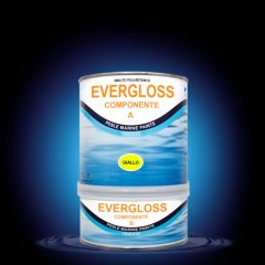 Son Kat Poliüretan Boya Evergloss Sarı 1lt