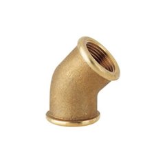 Dirsek 45º Pirinç 3/4''