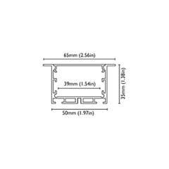 Lineer Aydınlatma Blade Two B Profil 2mt