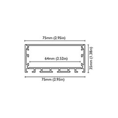 Lineer Aydınlatma Blade One C Profil 2mt